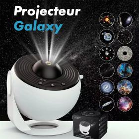 Projecteur de galaxie, étoiles de planétarium 12en1 avec système solaire