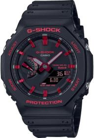 Montre Casio G-Shock  Noir fond noir et rouge