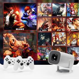 P30 MAX Retro video game consoles Android11 et Projecteur 4K