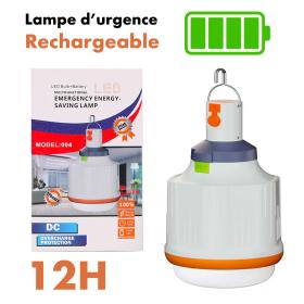 Lampe D’urgence Rechargeable 12h Temps d’utilisation